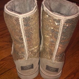 Sequin Ugg Boots